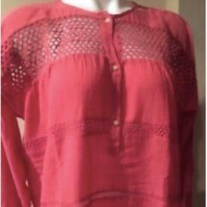 Etoile Isabel Marant Isabel Marant Etoile Chay Cotton Blend Voile Vintage Blouse